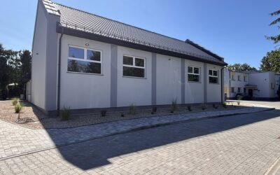 Uroczyste otwarcie nowej sali gimnastycznej.